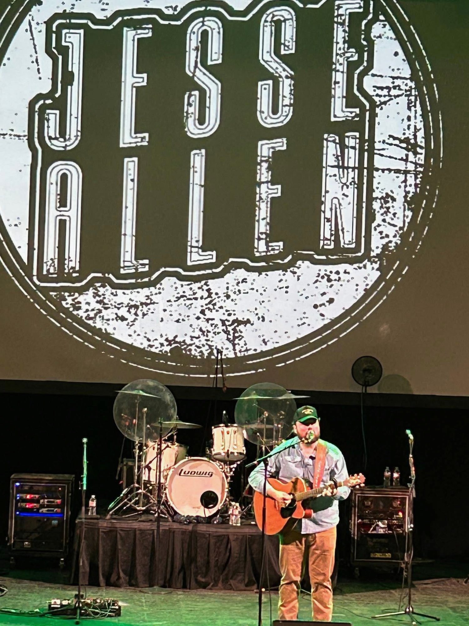 Jesse Allen performing live